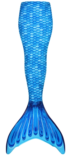 FinFun mermaid tail blue size S-M (6-8 Years)